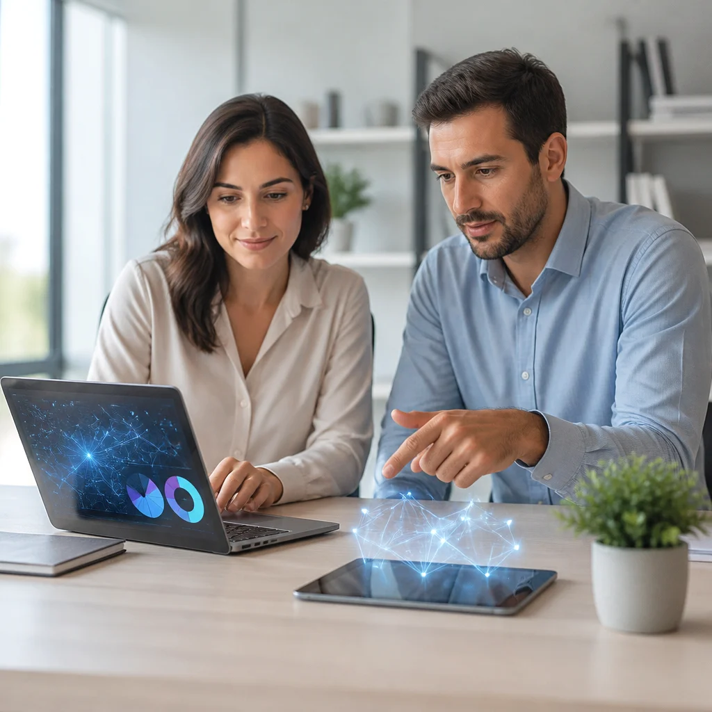 Integración de copiloto AI con sistemas de facturación y ERP en oficina peruana